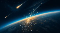 Facts About Cosmic Radiation: Particles React with the Earth's Atmosphere